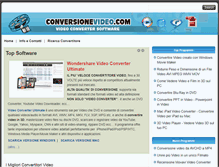Tablet Screenshot of conversionevideo.com